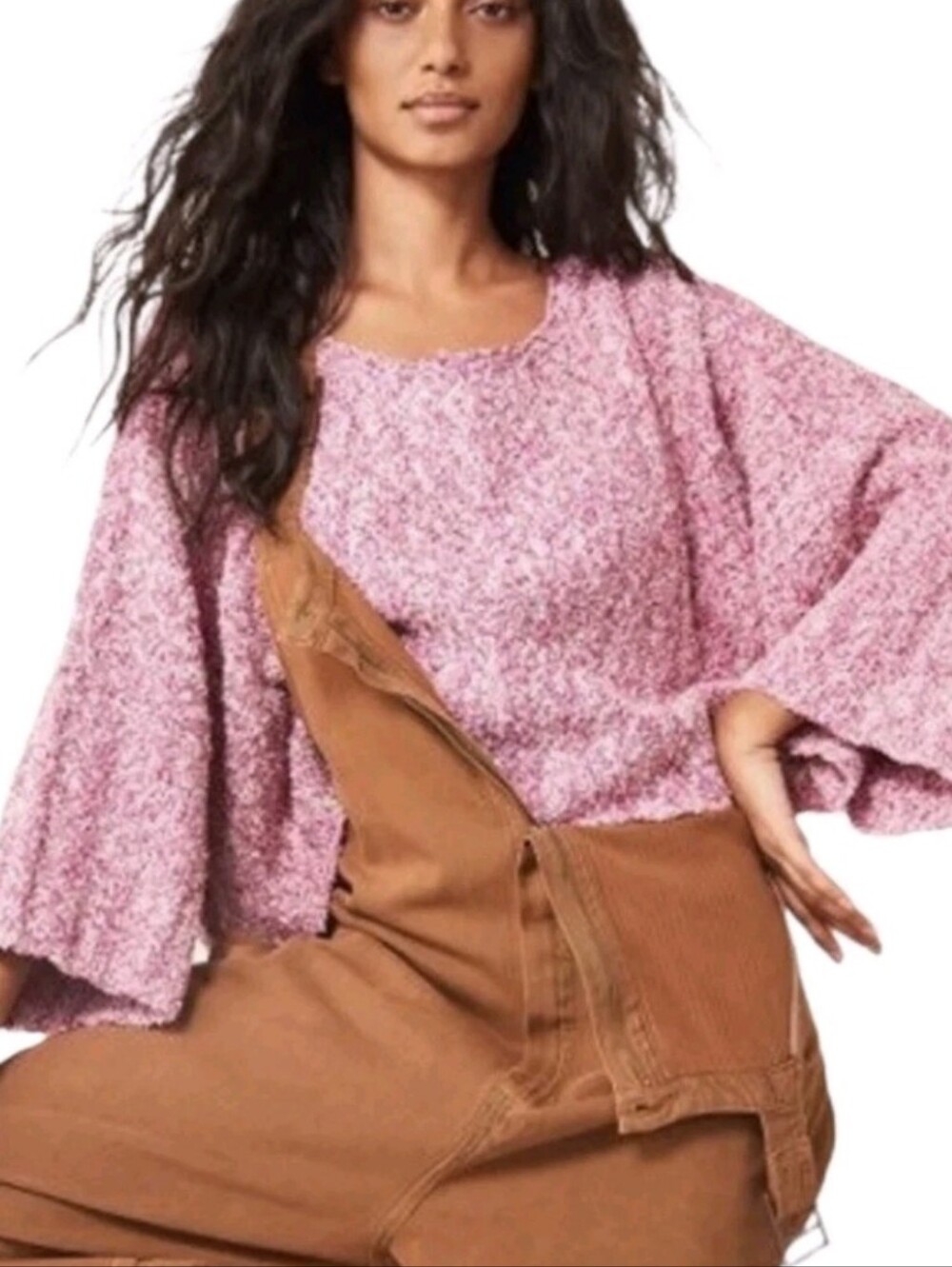 Free People Good Day Cropped Pullover Sweater